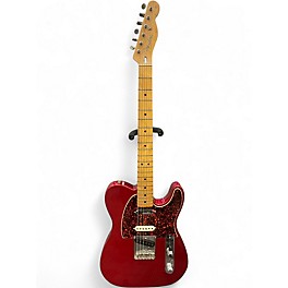 Used Fender Deluxe Nashville Telecaster Candy Apple Red Solid Body Electric Guitar