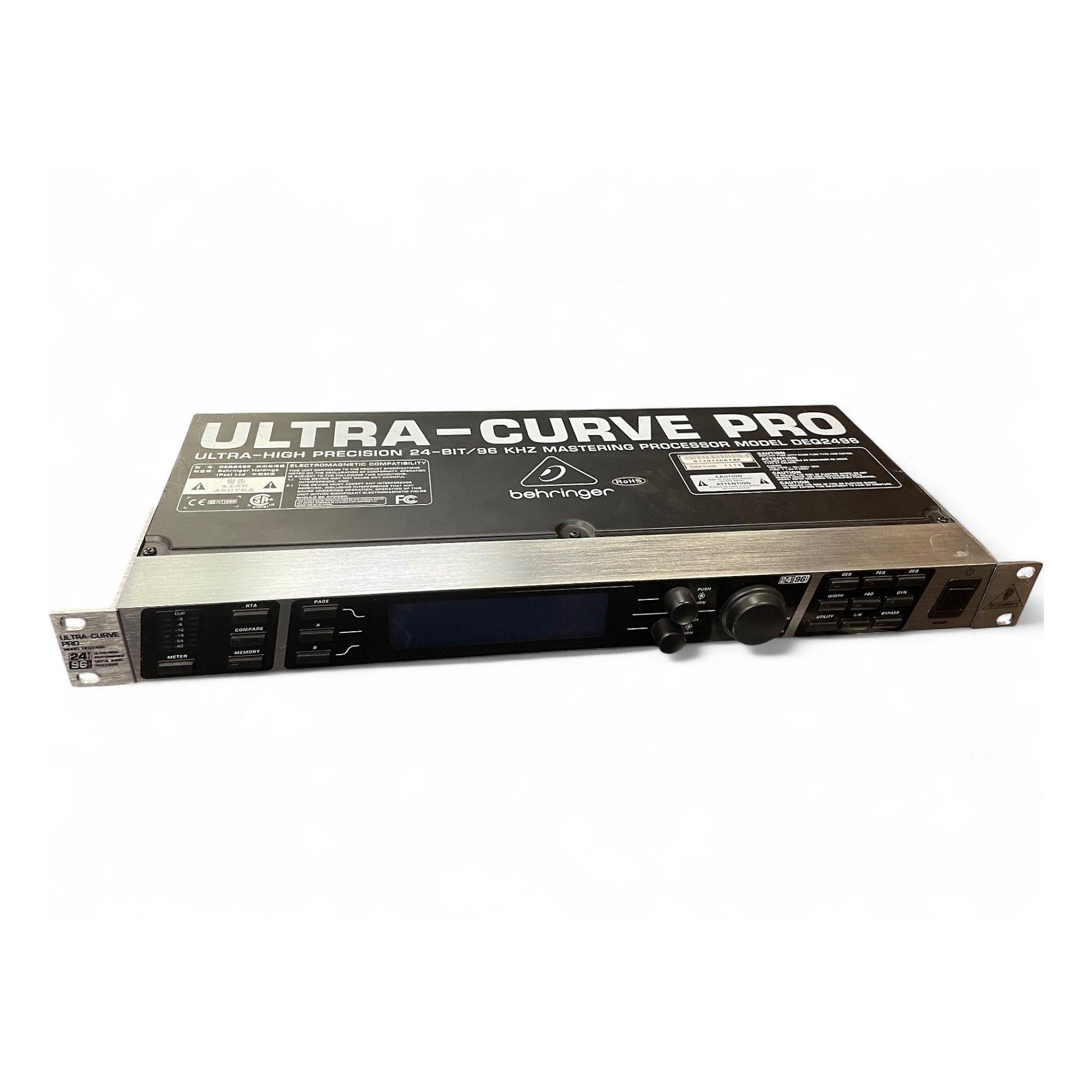 Used Behringer DEQ2496 Ultra-Curve Pro Equalizer | Guitar Center