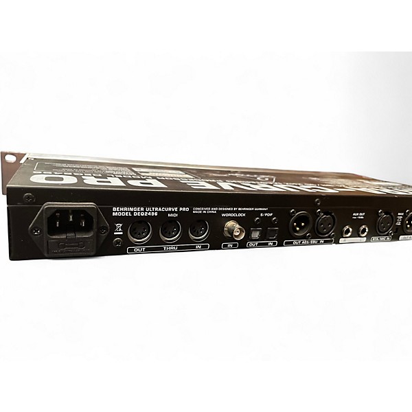 Used Behringer DEQ2496 Ultra-Curve Pro Equalizer