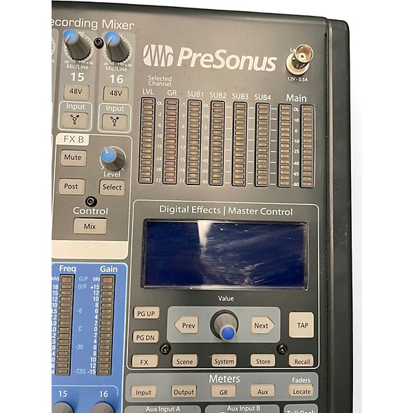 Used PreSonus Studio Live 16.4.2 Digital Mixer