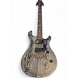 Used PRS SE CE24 SWAMP ASH Sand Blasted white Solid Body Electric Guitar