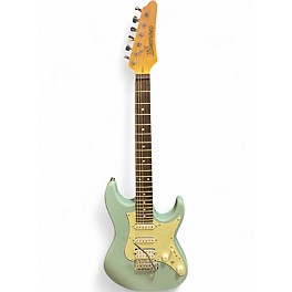 Used Ibanez Az Essentials Mint Green Solid Body Electric Guitar