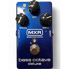 Used MXR M288 Bass Octave Deluxe Bass Effect Pedal