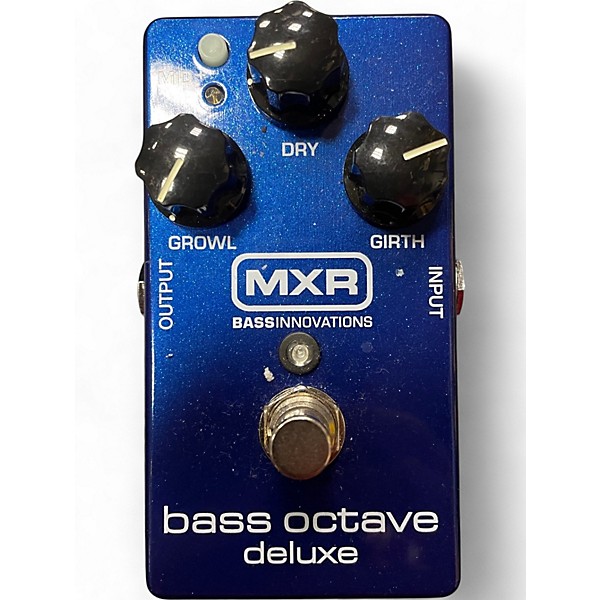 Used MXR M288 Bass Octave Deluxe Bass Effect Pedal