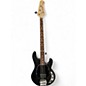 Used Sterling by Music Man S.U.B. StingRay RAY4 Satin Black Electric Bass Guitar thumbnail