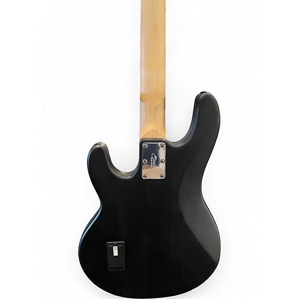 Used Sterling by Music Man S.U.B. StingRay RAY4 Satin Black Electric Bass Guitar