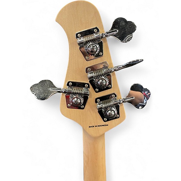 Used Sterling by Music Man S.U.B. StingRay RAY4 Satin Black Electric Bass Guitar