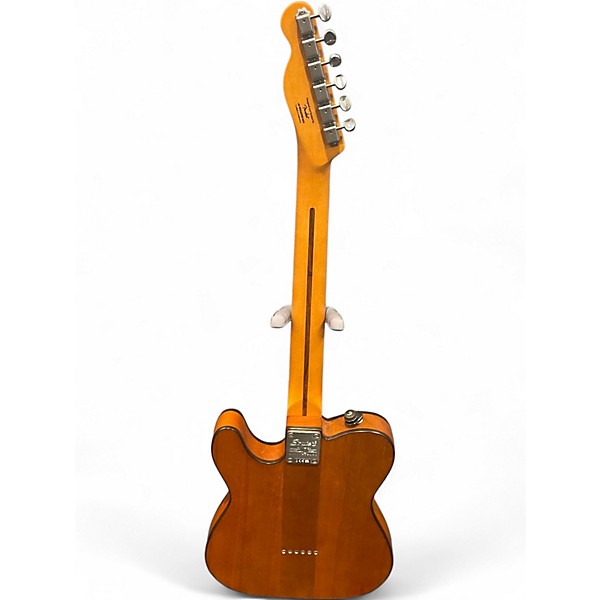 Used Squier 40th Anniversary Telecaster Mahogany Solid Body Electric Guitar