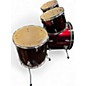 Used TAMA 4 Piece Imperialstar Red Drum Kit