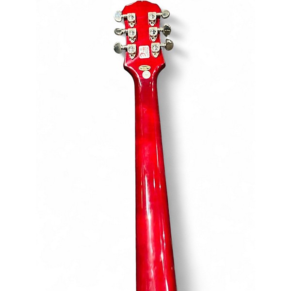 Used Epiphone Les Paul Standard Pro Cherry Sunburst Solid Body Electric Guitar