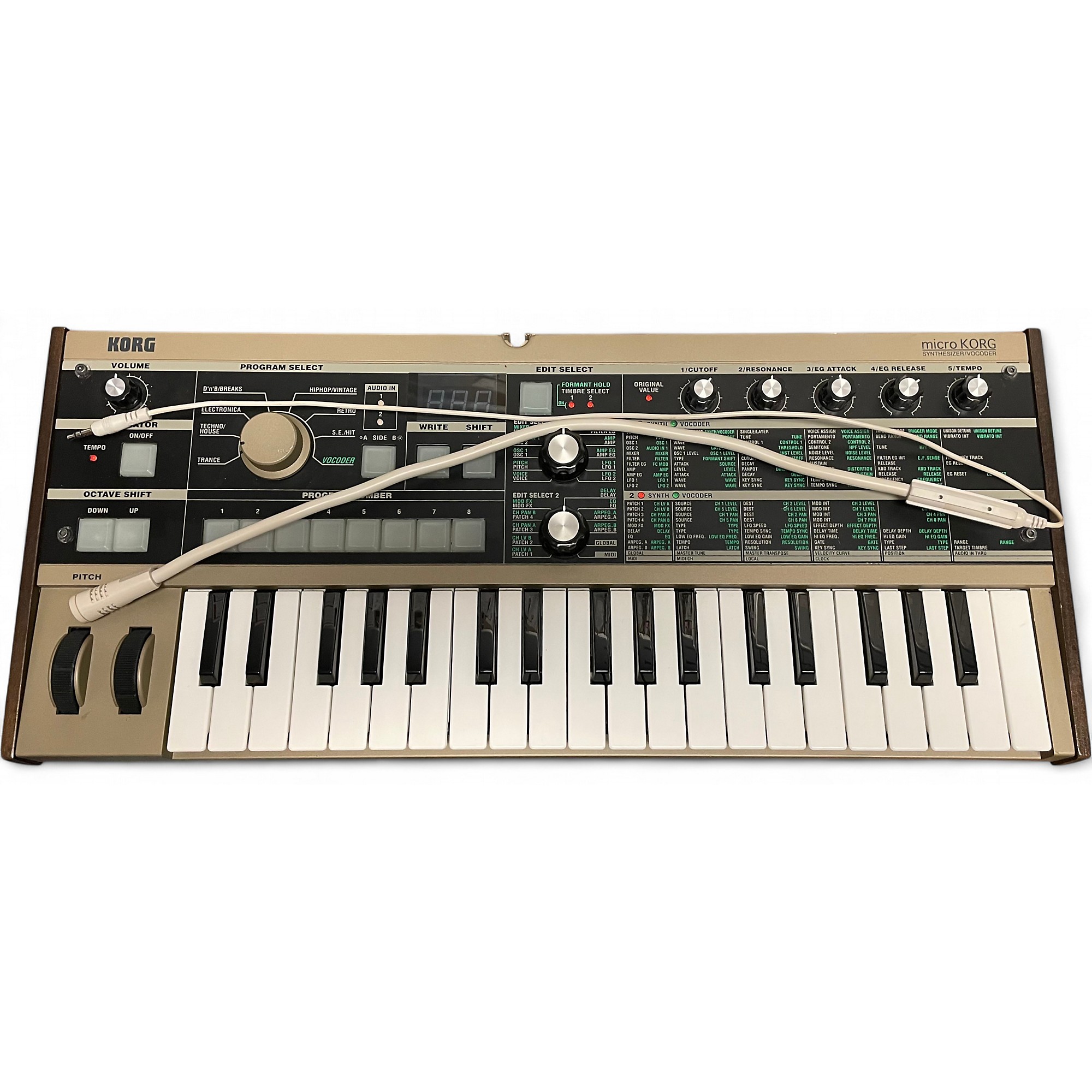 Used KORG Micro Korg 37 Key Synthesizer | Guitar Center