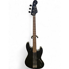 Used Fender Aerodyne Jazz Bass Black Electric Bass Guitar
