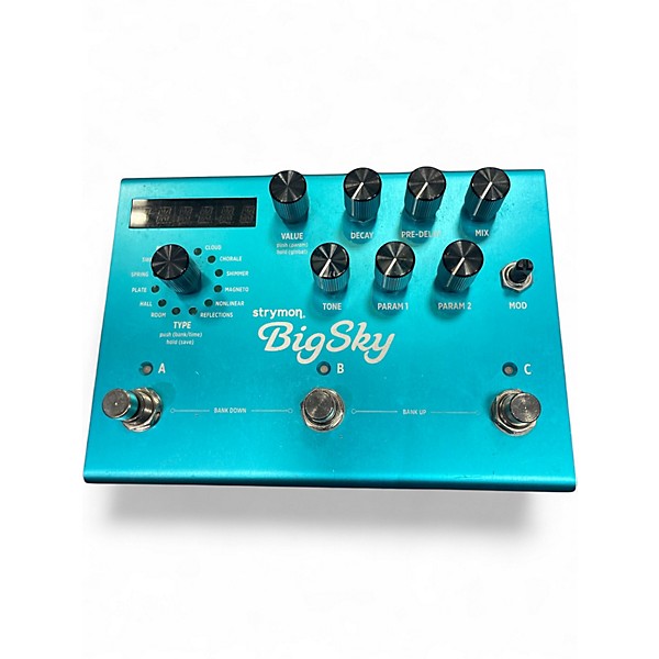 Used Strymon Bigsky Reverb Effect Pedal