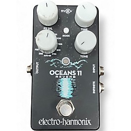 Used Electro-Harmonix Oceans 11  Reverb Effect Pedal