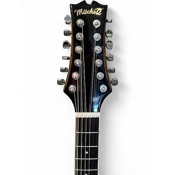 Used Mitchell D120S 12E Natural 12 String Acoustic Electric Guitar