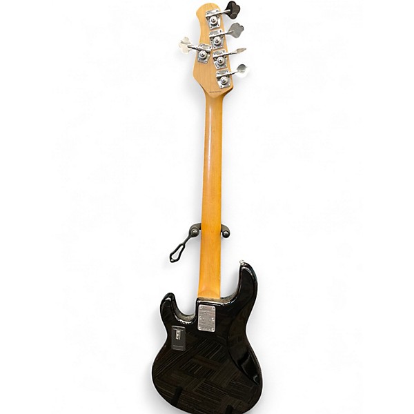 Used Sterling by Music Man Stingray 5 Black Electric Bass Guitar