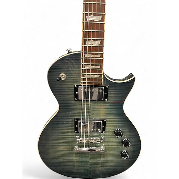 Used ESP LTD EC256 Trans Blue Solid Body Electric Guitar