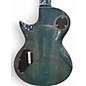 Used ESP LTD EC256 Trans Blue Solid Body Electric Guitar