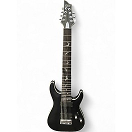 Used Schecter Guitar Research DAMIEN PLATINUM 8 BLACK Solid Body Electric Guitar