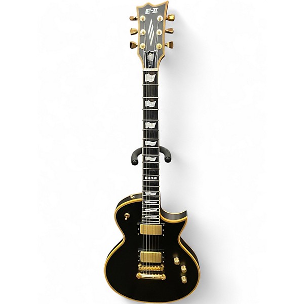 Used ESP ESP E II Black Solid Body Electric Guitar