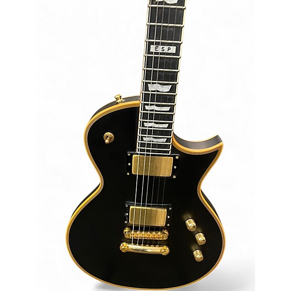 Used ESP ESP E II Black Solid Body Electric Guitar