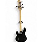 Used Sterling by Music Man Sub 4 Black Electric Bass Guitar