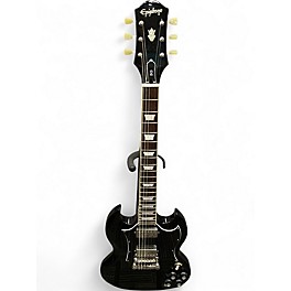 Used Epiphone SG Standard Ebony Solid Body Electric Guitar
