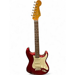 Used Squier Classic Vibe 1960S Stratocaster Candy Apple Red Solid Body Electric Guitar