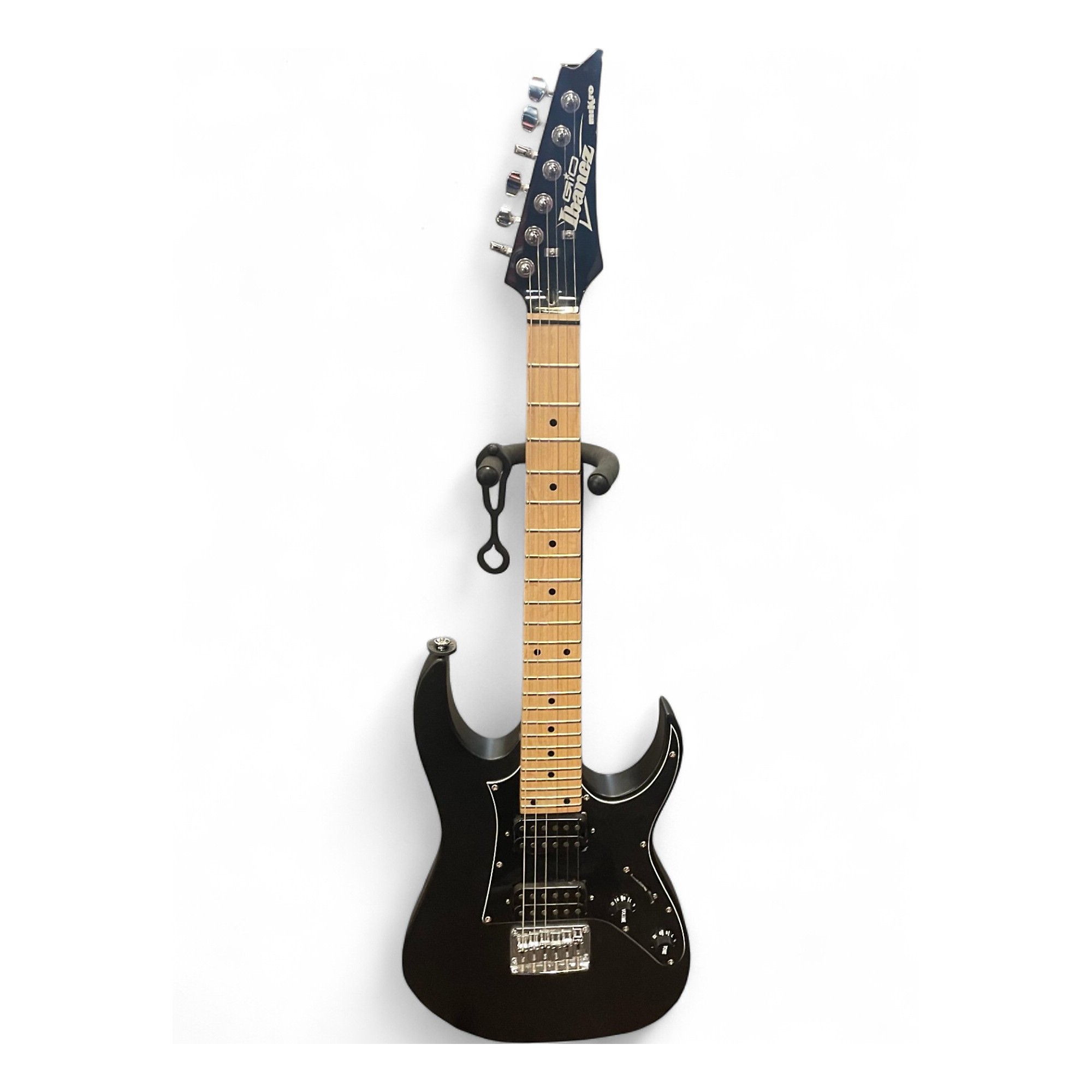 ギター Ibanez GIO mikro Used Ibanez GIO Mikro Black Solid Body Electric Guitar Black