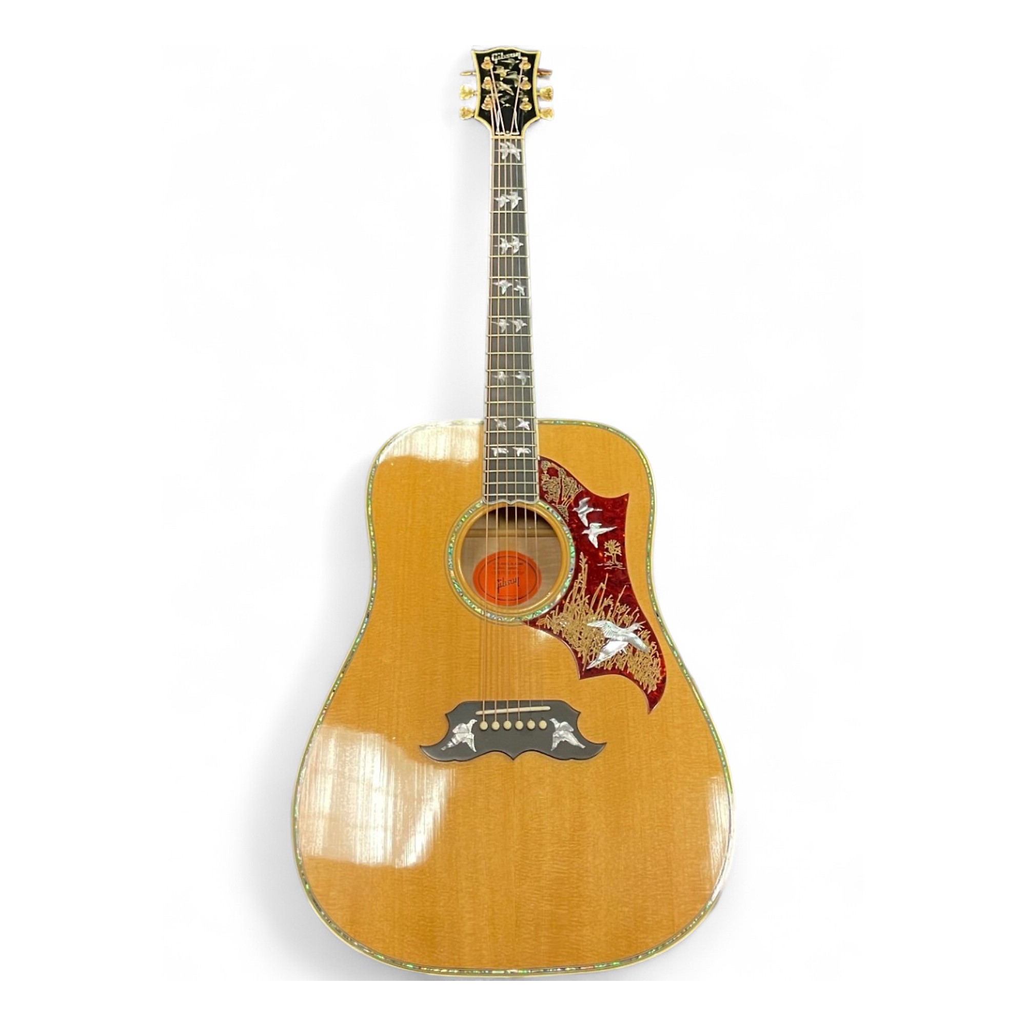 Used Gibson Doves In Flight Natural Acoustic Guitar Natural