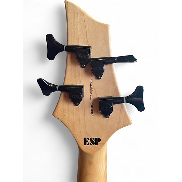 Used ESP LTD B154 RED Electric Bass Guitar