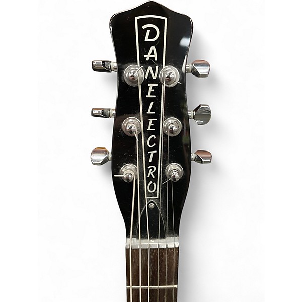 Used Danelectro 56 Baritone Black Baritone Guitars