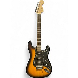 Used Squier Affinity Stratocaster HSS 2 Tone Sunburst Solid Body Electric Guitar