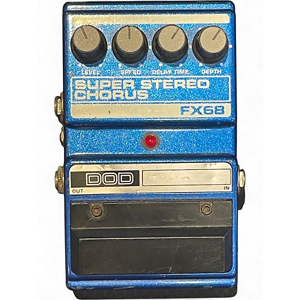 Used DOD FX68 Super Stereo Chorus Effect Pedal