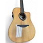 Used Lag Guitars THV30DCE Natural Acoustic Electric Guitar