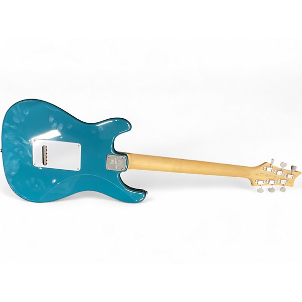 Used PRS SE Silver Sky TEAL Solid Body Electric Guitar