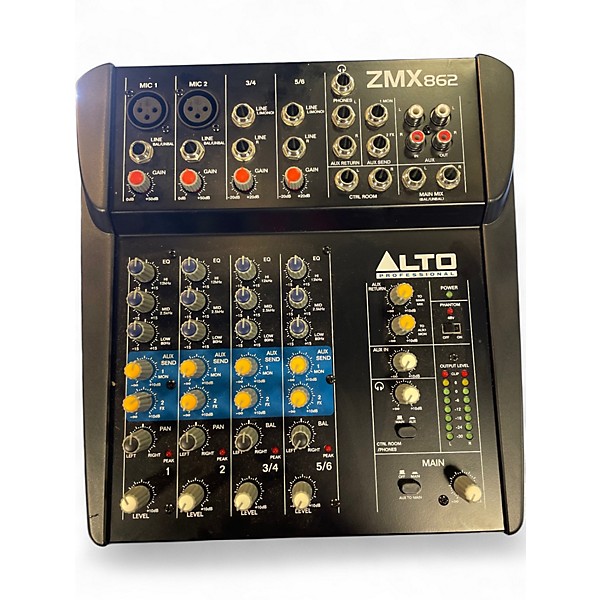 Used Alto ZMX862 6-Channel Unpowered Mixer | Guitar Center
