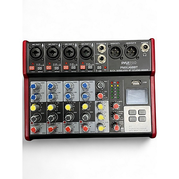 Used Pyle pylepro pmxu68BT Digital Mixer