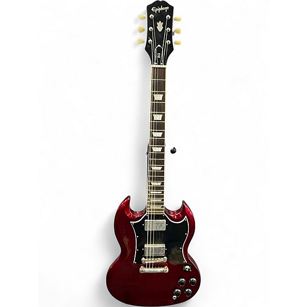 Used Epiphone sg traditional pro Candy Apple Red Solid Body