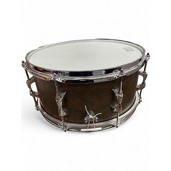 Used Inde 14X6.5 Kalamazoo Bronze Raw Patina Drum