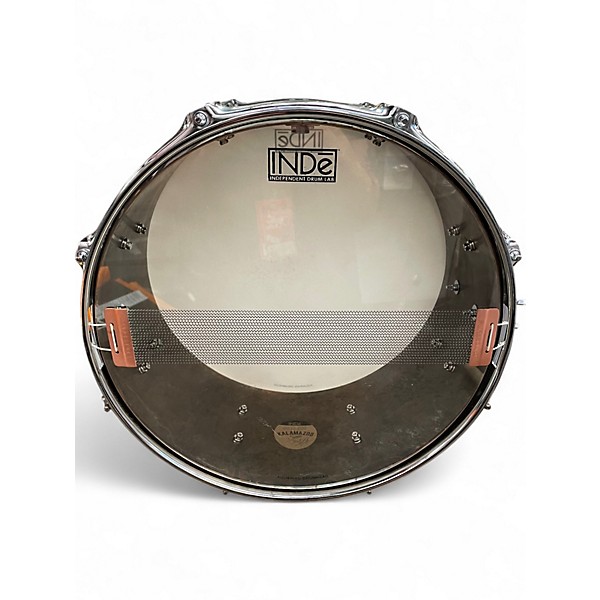 Used Inde 14X6.5 Kalamazoo Bronze Raw Patina Drum
