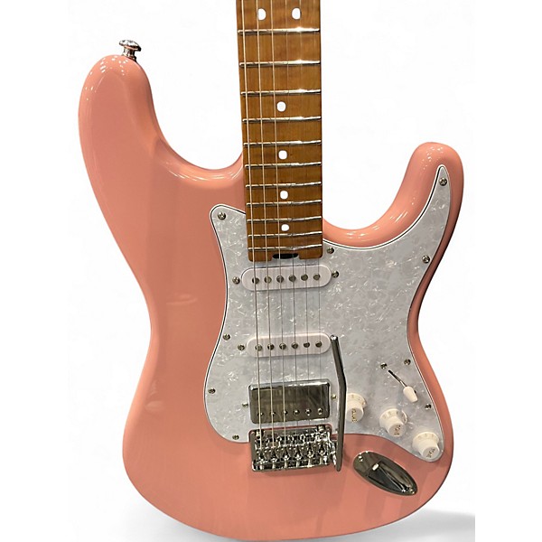 Used Firefly CLASSIC SERIES STRATOCASTER Shell Pink Solid Body Electric Guitar
