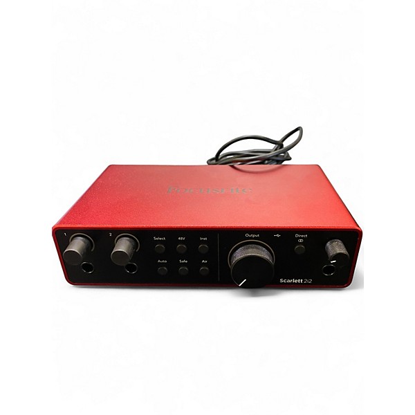 Used Focusrite Scarlett 2i2 GEN 4 Audio Interface