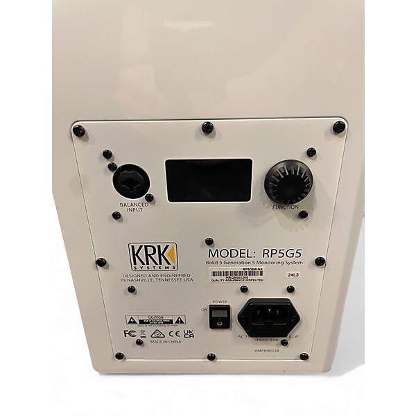 Used KRK RP5G5 PAIR Powered Monitor