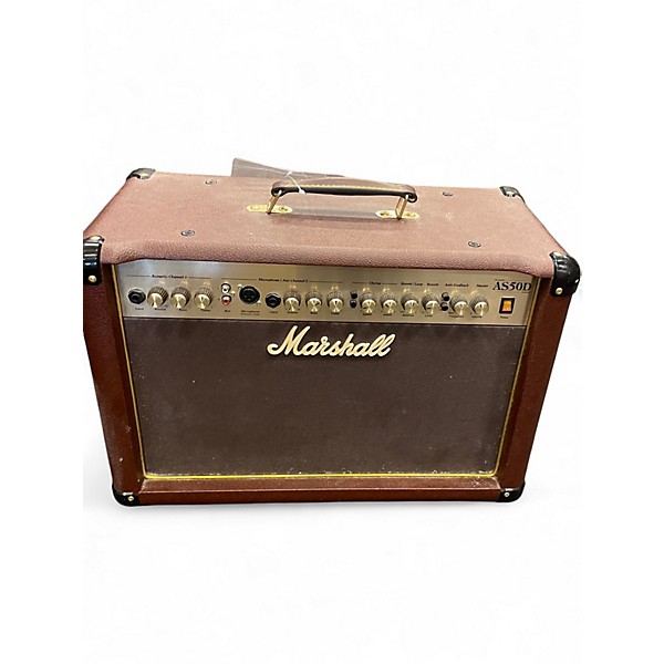 Used Marshall AS50D 50W 2X8 Acoustic Guitar Combo Amp