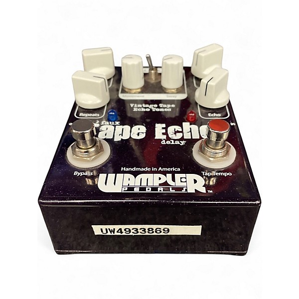 Used Wampler Faux Tape Echo Delay Effect Pedal