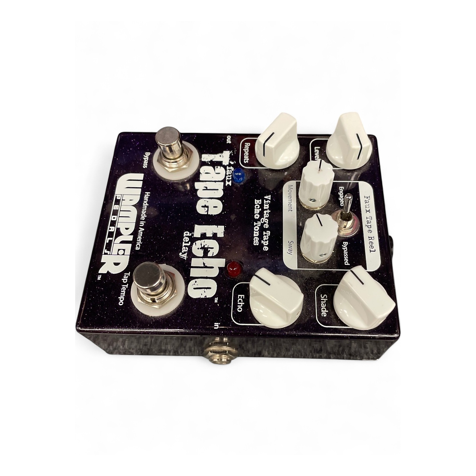 Used Wampler Faux Tape Echo Delay Effect Pedal | Guitar Center