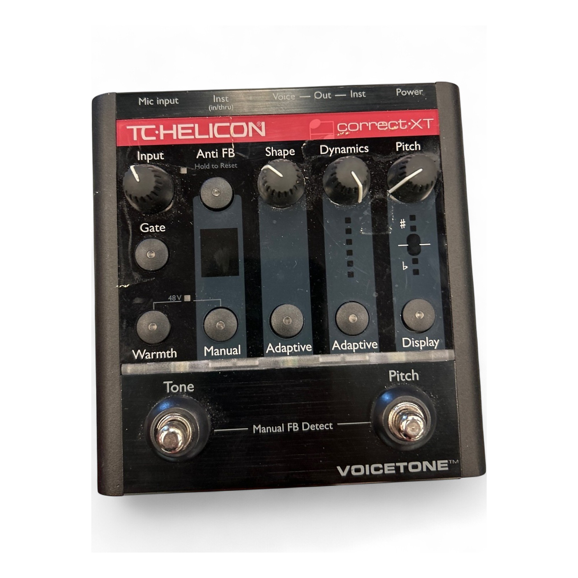 TC Helicon VOICETONE Correct ボーカルエフェクター TC Helicon VoiceTone Correct | Reverb