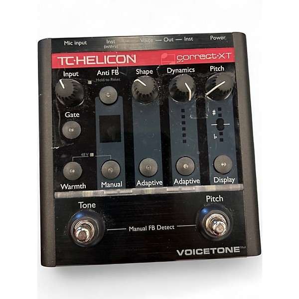 Used TC Helicon VoiceTone Correct XT Vocal Processor