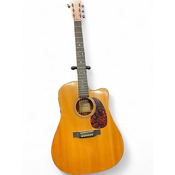 Used Martin DC16GTE Natural Acoustic Electric Guitar